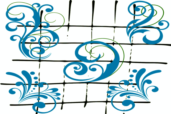 Abstract Floral Patterns Set: A Versatile Design Solution