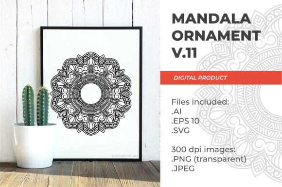 Elevating Digital Craftsmanship: The Strategic Value of Mandala SVG - Floral Vintage - V.11