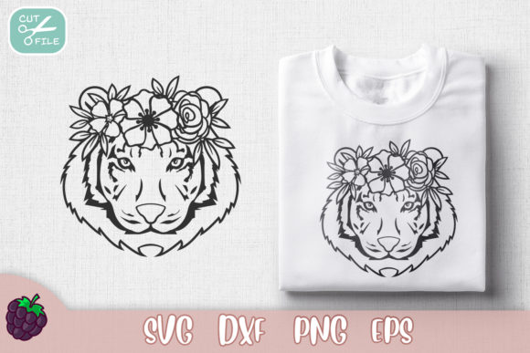 Floral Crown Tiger: Integrating Vector Assets into Creative and Production Workflows
