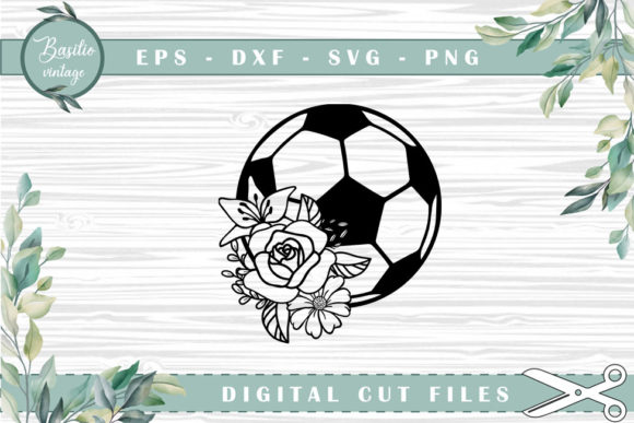 Soccer Floral Cutting Files: Strategic Applications for Custom Apparel and Brand Identity